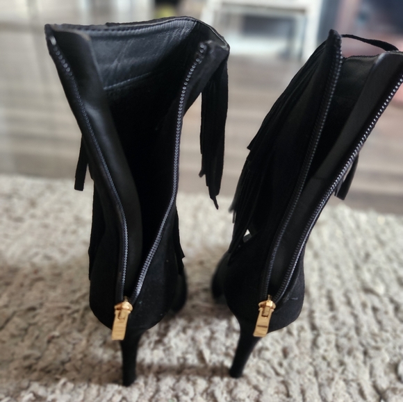 Bucco heeled fringe boots - Picture 7 of 9